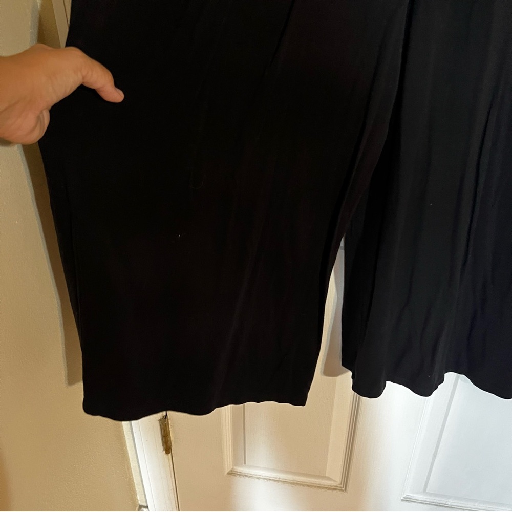 Athleta Black Jumpsuit Wide Leg Size Medium - Picture 7 of 8